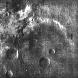 Zdjęcie Marsa wykonane przez sondę Mariner 4