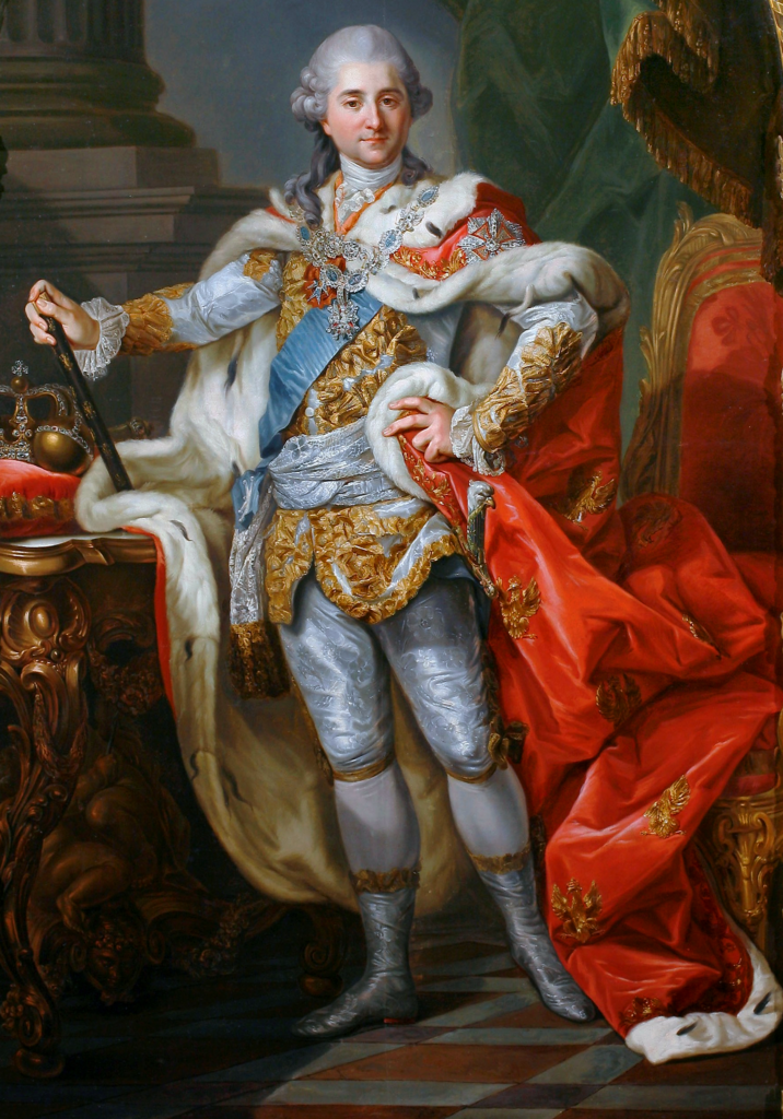 Obraz przedstawiający króla Stanisława Augusta Poniatowskiego w stroju koronacyjnym